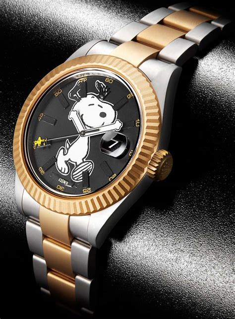 snoopy rolex watch.